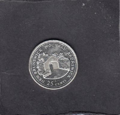 Beschrijving: 25 Cent  NEW BRUNSWICK